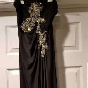 Formal strapless dress